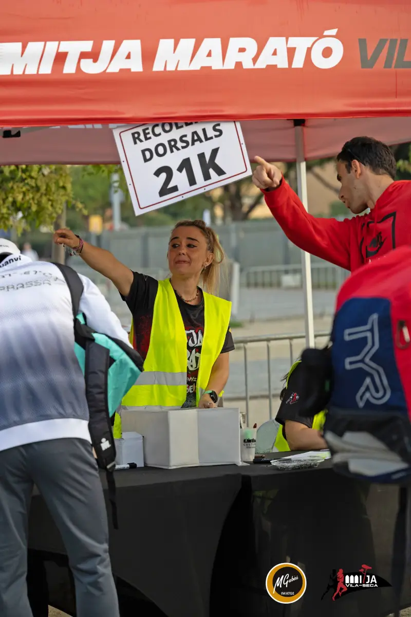 Punt de recollida de dorsals 21K